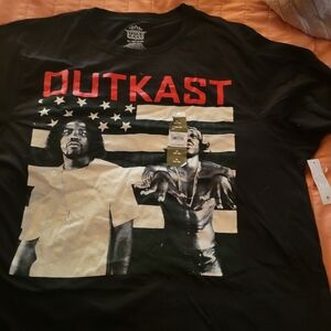 Outkast Black Graphic Tee - Short Sleeve Brand New NWT